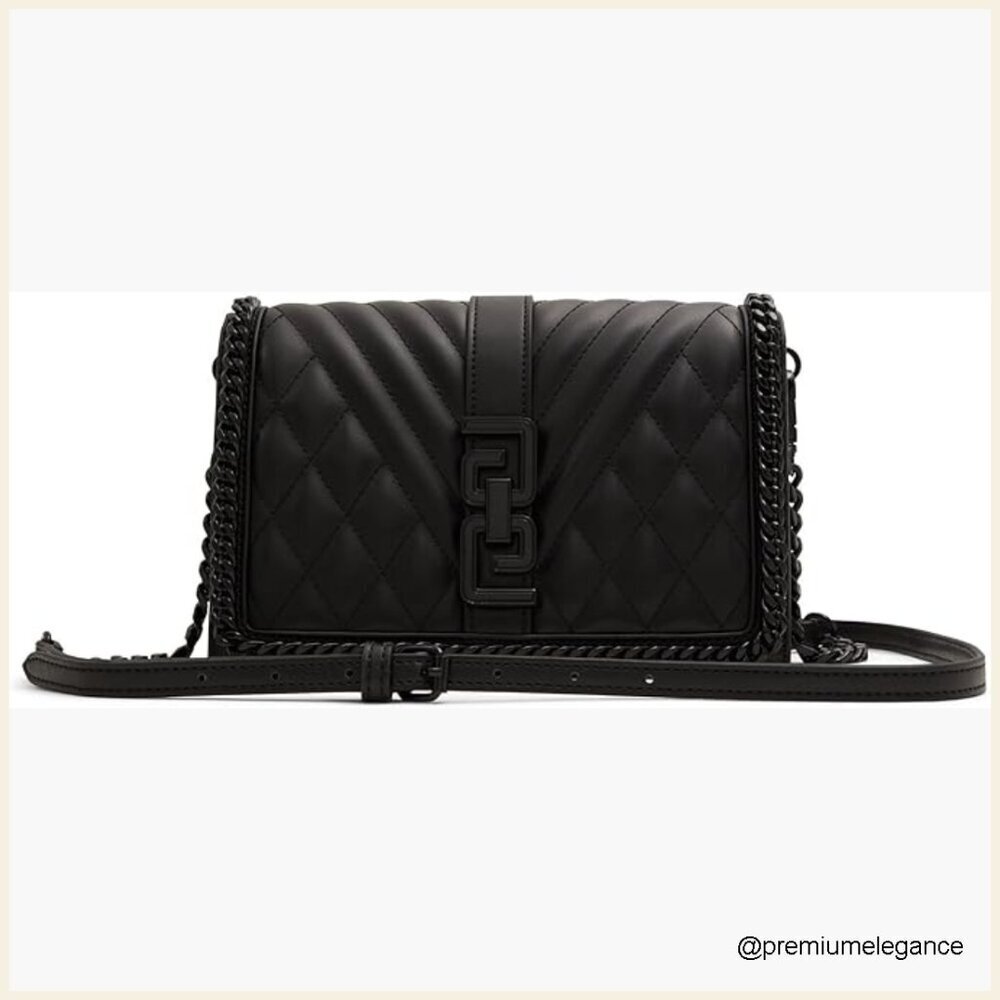 Medium Crossbody Bag with Adjustable Strap, 2 Compartments, Synthetic